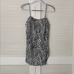 motel datista slip mini dress dalmatian